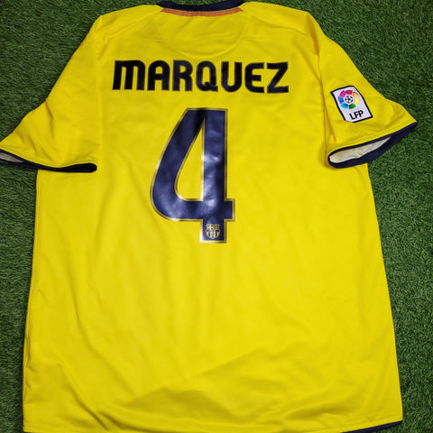 Marquez Barcelona TREBLE SEASON 2008 2009 Away Soccer Jersey Shirt L SKU# 286787 - 760 Nike