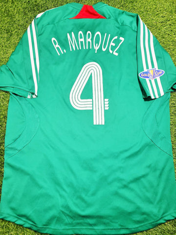 Marquez Mexico 2007 GOLD CUP Soccer Jersey Shirt XL SKU# 642508 Adidas