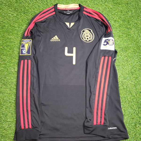 Marquez Mexico 2011 GOLD CUP FINAL Soccer Away Jersey Shirt M SKU# V13582 Adidas