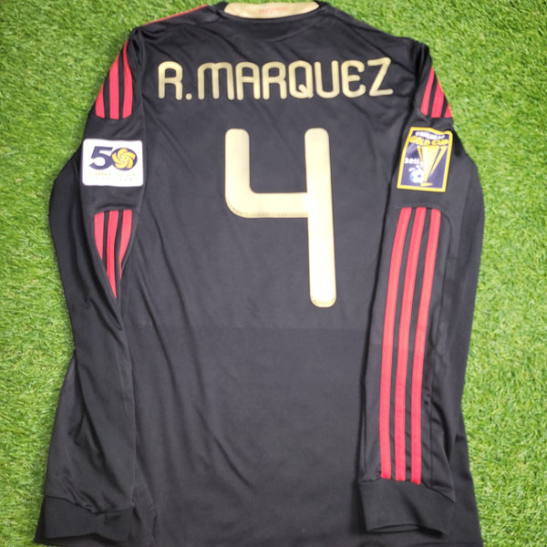 Marquez Mexico 2011 GOLD CUP FINAL Soccer Away Jersey Shirt M SKU# V13582 Adidas