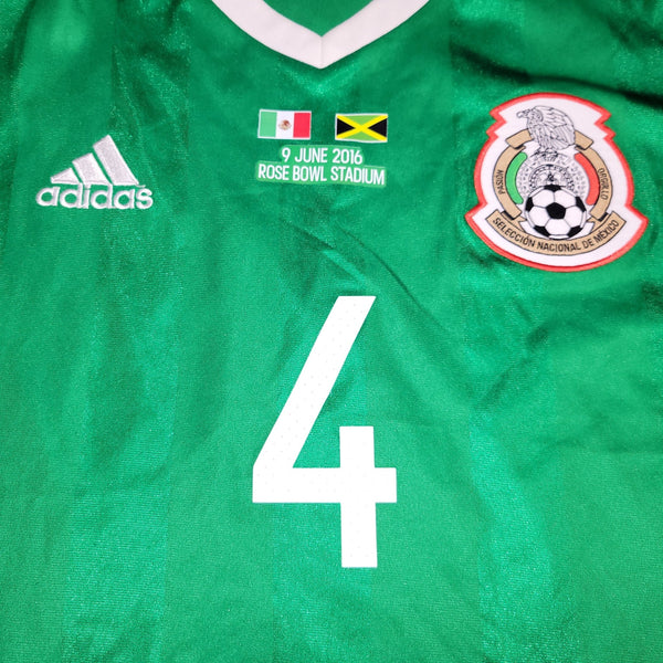 Marquez Mexico 2016 GOLD CUP Long Sleeve Soccer Jersey Shirt L SKU# AC2724 Adidas