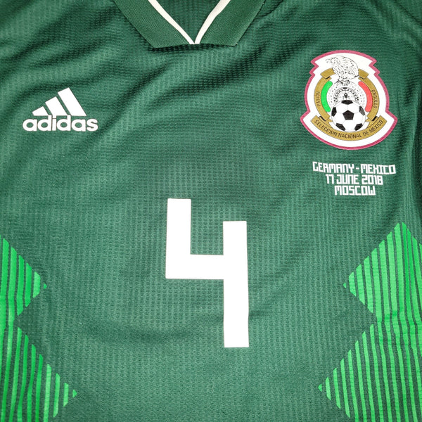 Marquez Mexico 2018 WORLD CUP PLAYER ISSUE Soccer Jersey Shirt L SKU# BQ4703 Adidas