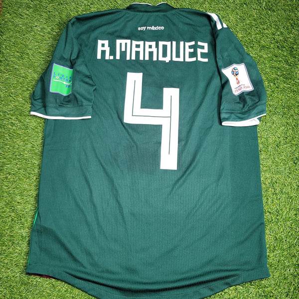 Marquez Mexico 2018 WORLD CUP PLAYER ISSUE Soccer Jersey Shirt L SKU# BQ4703 Adidas