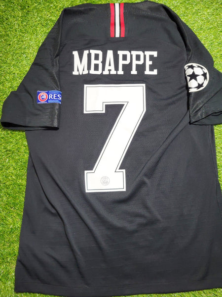 Mbappe Psg Paris Saint Germain Jordan PLAYER ISSUE 2018 2019 Third Soccer Jersey SKU# 918923 - 012 M foreversoccerjerseys