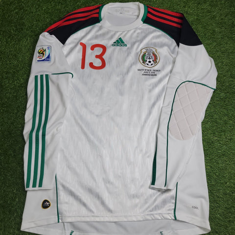 Memo Ochoa Mexico 2010 WORLD CUP GK Soccer Jersey Shirt M SKU# P41385 Adidas