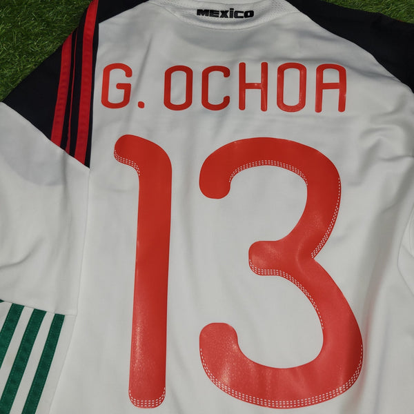 Memo Ochoa Mexico 2010 WORLD CUP GK Soccer Jersey Shirt M SKU# P41385 Adidas