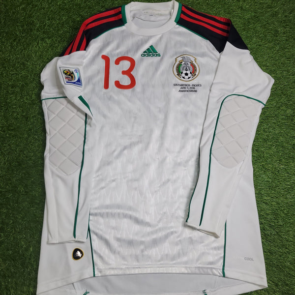 Memo Ochoa Mexico 2010 WORLD CUP GK Soccer Jersey Shirt S SKU# P41385 Adidas