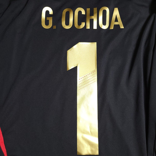 Memo Ochoa Mexico 2011 GK Soccer Away Jersey Shirt L SKU# V13582 Adidas