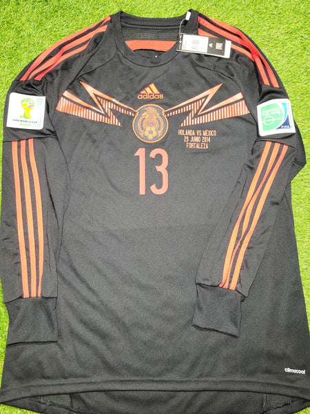 Memo Ochoa Mexico 2014 WORLD CUP GK Soccer Jersey Shirt Camiseta BNWT L SKU# G86995 Adidas