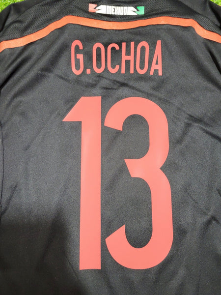 Memo Ochoa Mexico 2014 WORLD CUP GK Soccer Jersey Shirt Camiseta XL SKU# G86995 Adidas