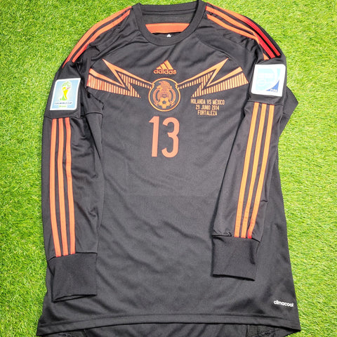 Memo Ochoa Mexico 2014 WORLD CUP GK Soccer Jersey Shirt M SKU# G86995 Adidas