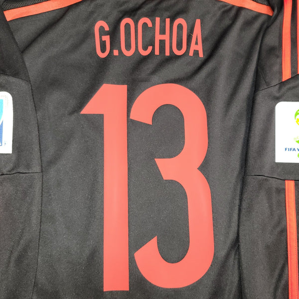 Memo Ochoa Mexico 2014 WORLD CUP GK Soccer Jersey Shirt M SKU# G86995 Adidas