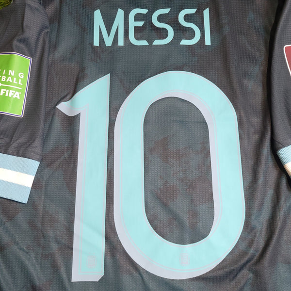 Messi Argentina 2020 2021 2022 WORLD CUP QUALIFIERS PLAYER ISSUE Away Soccer Jersey Shirt BNWT L SKU# FH8570 Adidas