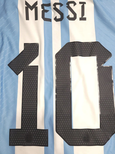 Messi Argentina 2022 WORLD CUP FINAL PLAYER ISSUE Home Soccer Jersey Shirt BNWT L SKU# HF2157 Adidas