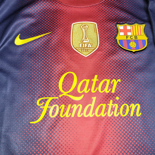 Messi Barcelona 2012 2013 Soccer Jersey Shirt M SKU# 478323 - 410 nike