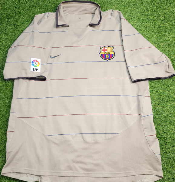 Messi Barcelona DEBUT 2004 2005 Third Soccer Jersey Shirt XL SKU# 112587 Nike