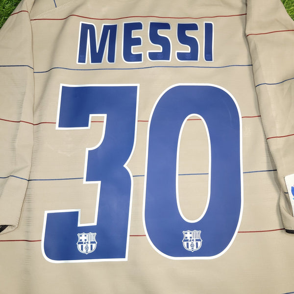 Messi Barcelona DEBUT 2004 2005 Third Soccer Jersey Shirt XL SKU# 112587 Nike