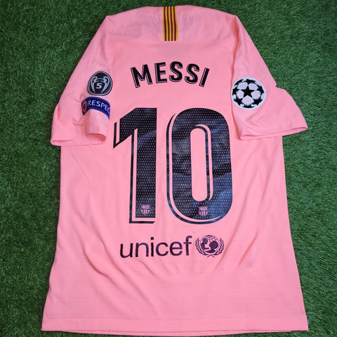 Messi Barcelona Player Issue Vaporknit 2018 2019 Third Soccer Jersey Shirt M SKU# 918911 - 694 foreversoccerjerseys