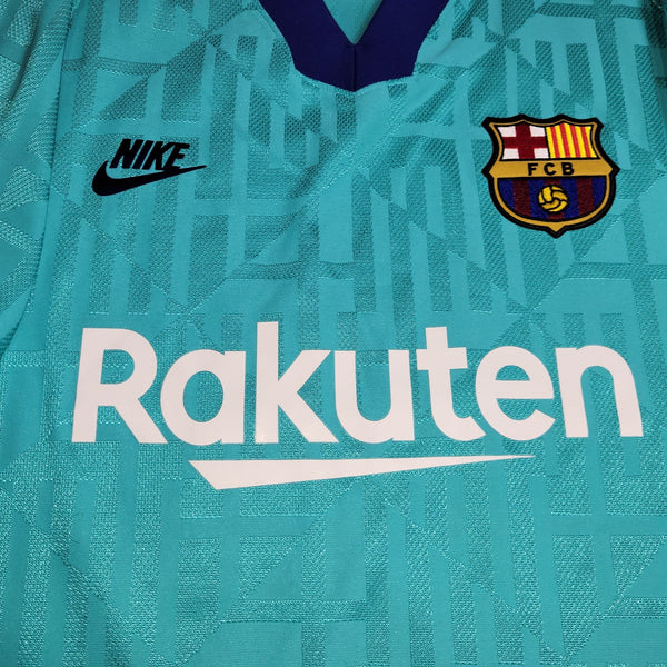 Messi Barcelona Player Issue Vaporknit 2019 2020 Third Soccer Jersey Shirt XL SKU# AR9343 - 310 foreversoccerjerseys