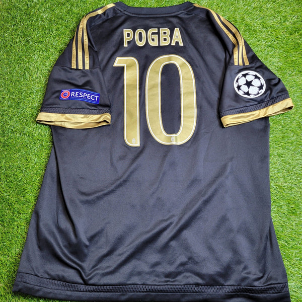 Pogba Juventus 2015 2016 Third UEFA Soccer Jersey Shirt L SKU# S12849 Adidas