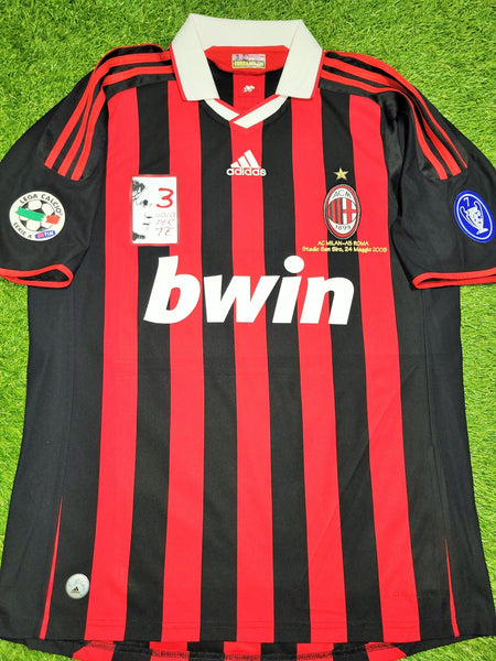 Ronaldinho AC Milan 2009 2010 MALDINI FAREWELL MATCH Soccer Jersey Shirt L SKU# E84210 Adidas