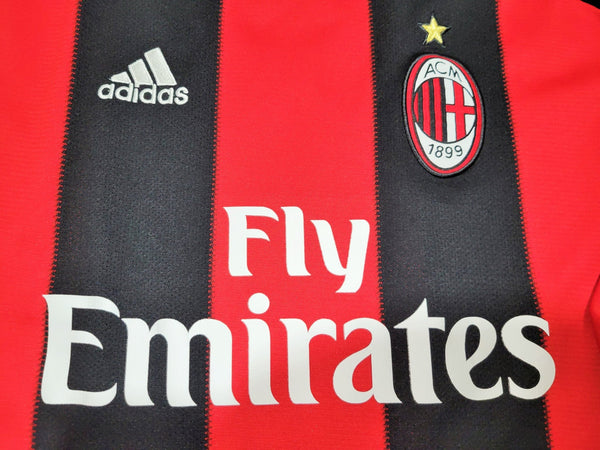 Ronaldinho AC Milan 2010 2011 Home Soccer Jersey Shirt XL SKU# P96288 Adidas