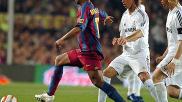 Ronaldinho Barcelona 2005 2006 Soccer Jersey Shirt M Nike