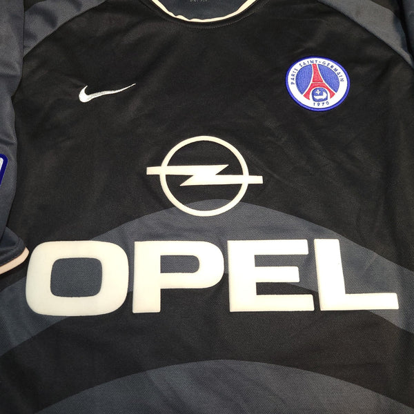 Ronaldinho PSG Paris Saint Germain 2001 2002 DEBUT SEASON Third Soccer Jersey Shirt XL Nike