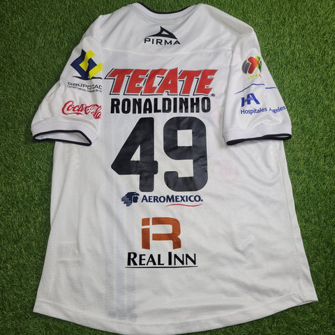 Ronaldinho Queretaro Pirma PLAYER ISSUE 2014 2015 Away Soccer Jersey Shirt XL PIRMA