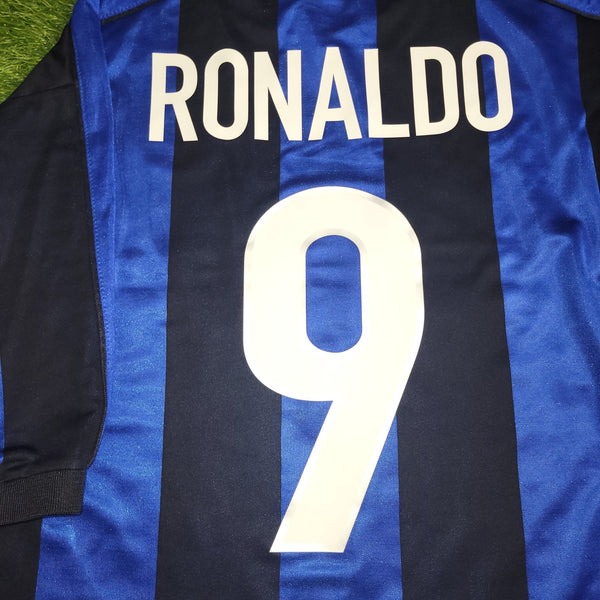 Ronaldo Inter Milan 1999 2000 Soccer Jersey Shirt L Nike