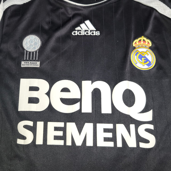 Ronaldo Real Madrid 2006 2007 Away Soccer Jersey Shirt L SKU# 060819 APU002 Adidas