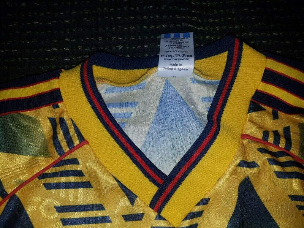 1991-1993 Arsenal Adidas Originals Bruised Banana Official