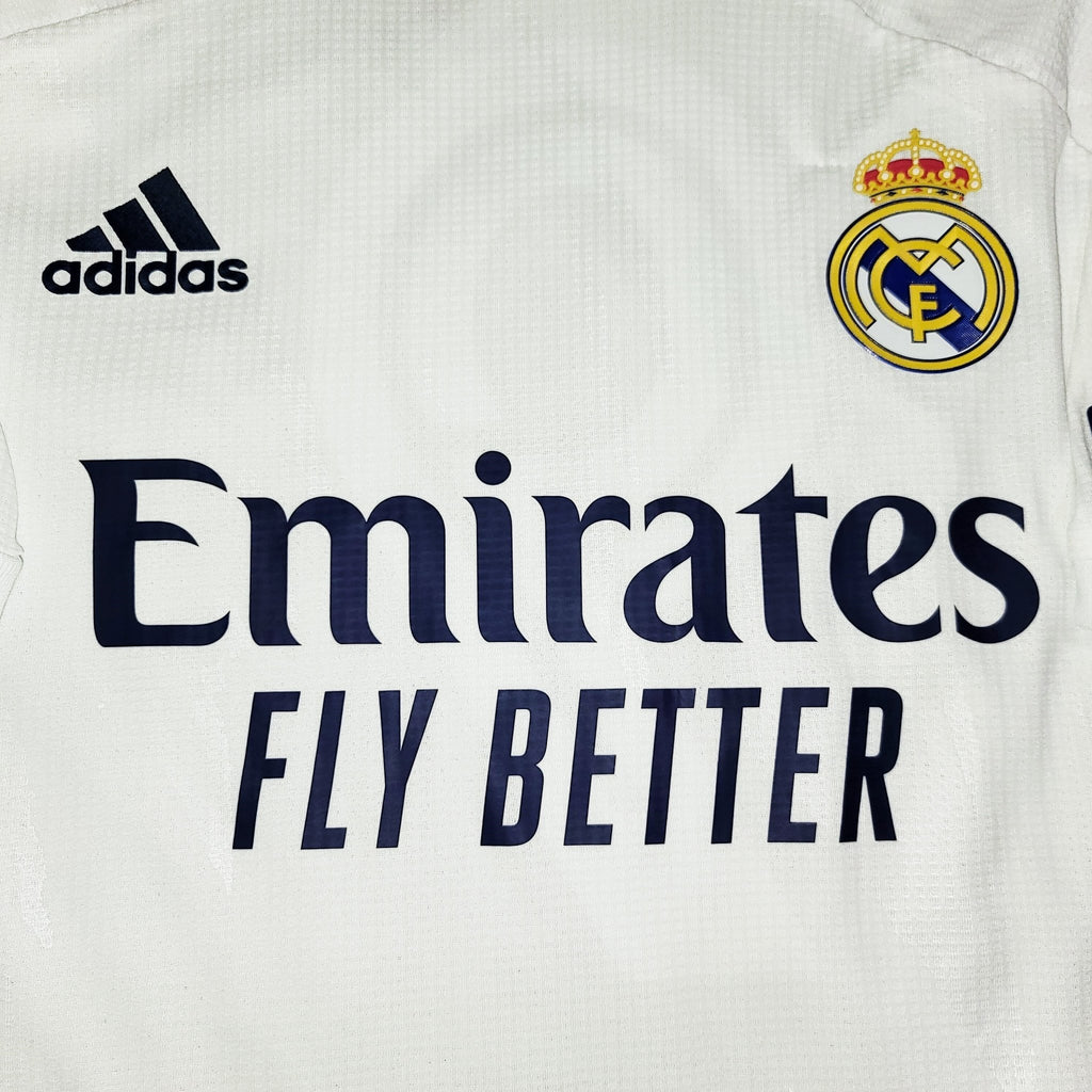 Benzema Real Madrid 2020 2021 CLIMACHILL PLAYER ISSUE UEFA Home Jersey –  foreversoccerjerseys