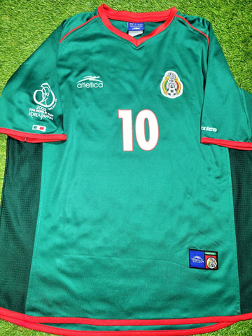 Marquez Mexico 2010 WORLD CUP Away Black Soccer Jersey Shirt XL SKU# P –  foreversoccerjerseys