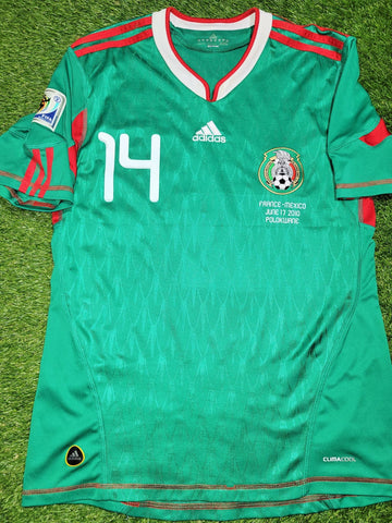Marquez Mexico 2010 WORLD CUP Away Black Soccer Jersey Shirt XL SKU# P –  foreversoccerjerseys