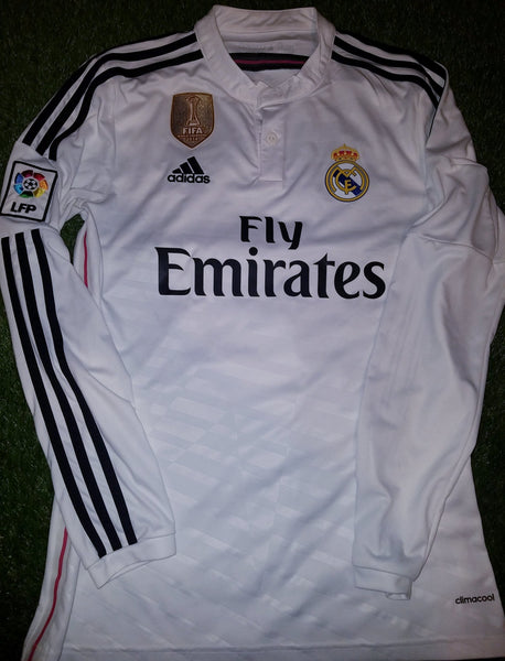 Cristiano Ronaldo Real Madrid 2014 2015 Long Sleeve Jersey Shirt M F49 ...