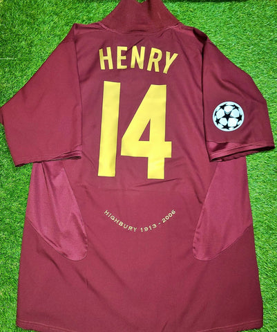 アウター Arsenal 05-06 home kit Highbury 14 henry - サッカー ...