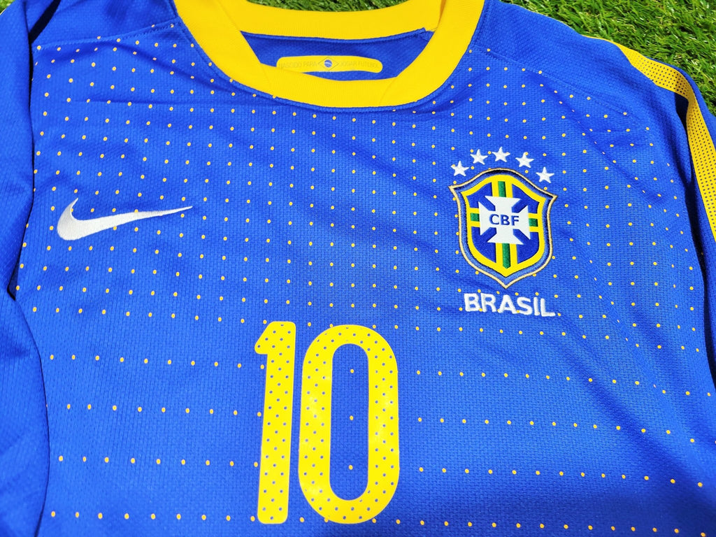NIKE BRAZIL 2011 AWAY JERSEY TURQUOZE - Soccer Plus