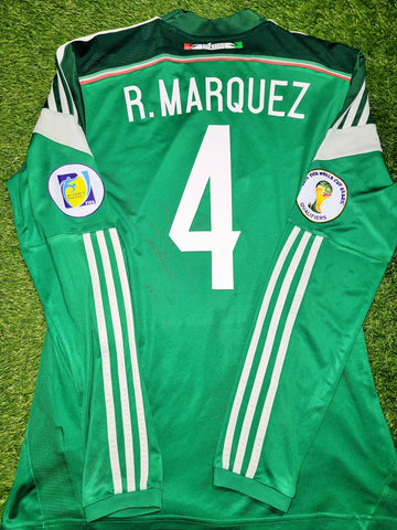 Marquez Mexico 2014 World Cup ADIZERO PLAYER ISSUE Jersey Shirt Camiseta XL
