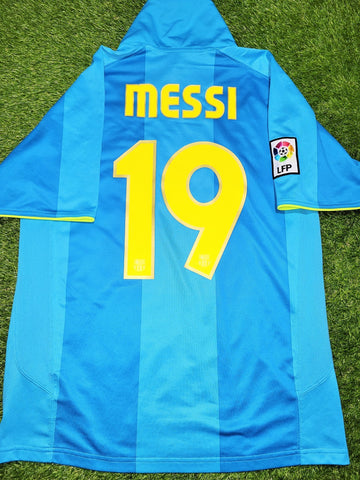 Nike Messi Barcelona 2013 2014 Black Third Soccer Jersey Shirt Camiseta XL SKU#532824-013