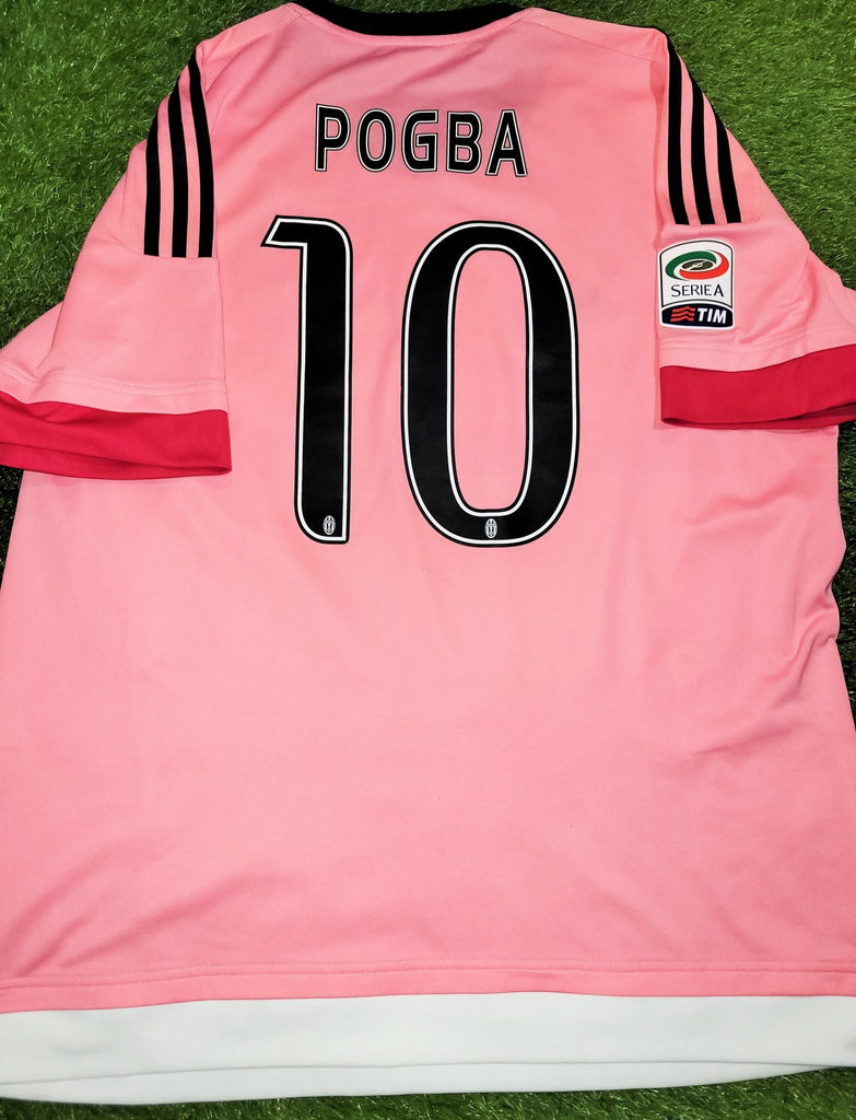 Prestigieus vliegtuigen Niet meer geldig Pogba Juventus 2015 2016 Away Pink Drake Jersey Shirt Maglia Maillot X –  foreversoccerjerseys