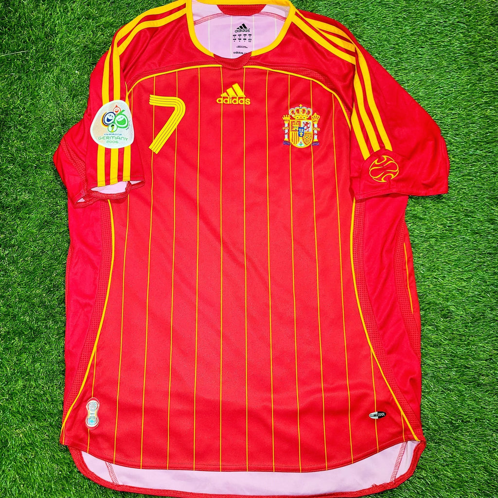 Raul Spain 2006 WORLD CUP Jersey Shirt Maillot Camiseta M SKU# 740144 –  foreversoccerjerseys
