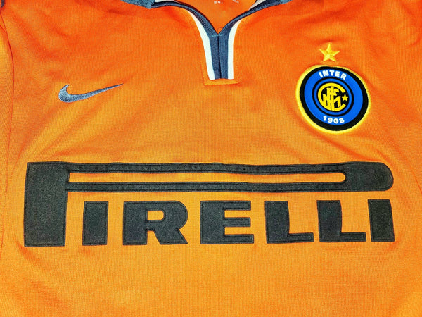 Ronaldo Inter Milan 2000 2001 Third Orange Jersey Shirt Maglia M foreversoccerjerseys