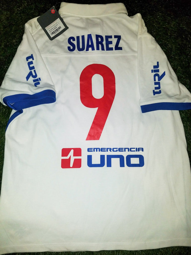 alliantie envelop Afsnijden Suarez Club Nacional de Football Umbro Jersey Shirt Camiseta BNWT L –  foreversoccerjerseys