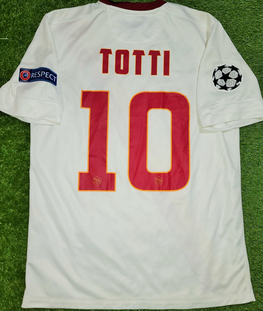 Italy No10 Totti White Away Kid Soccer Country Jersey