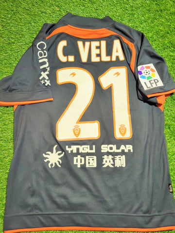 Vela Osasuna Astore 2007 2008 Away Soccer Jersey Shirt M Astore